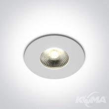 Ganema lampa wpuszczana w sufit ognioodporna 6W 3000K 500lm IP65 led biały